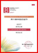 <b>热烈祝贺我司择思达斯品牌被中国公益节</b>